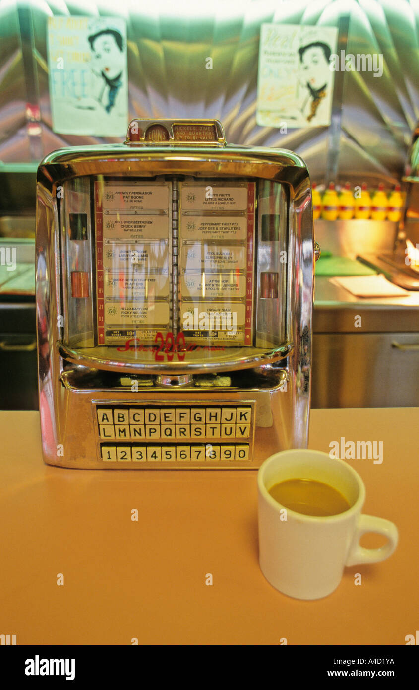 Juke box 1960s hi-res stock photography and images - Alamy