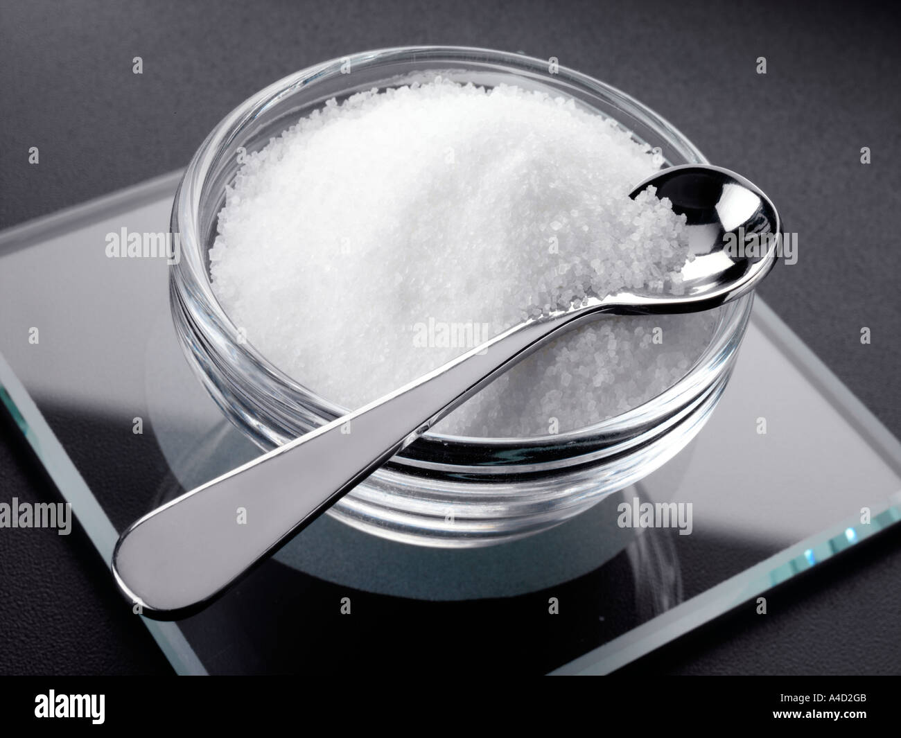 GRANULATED SUGAR Stock Photo