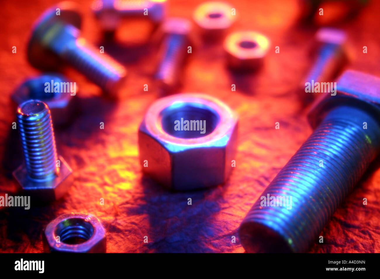 Nuts and bolts Stock Photo Alamy