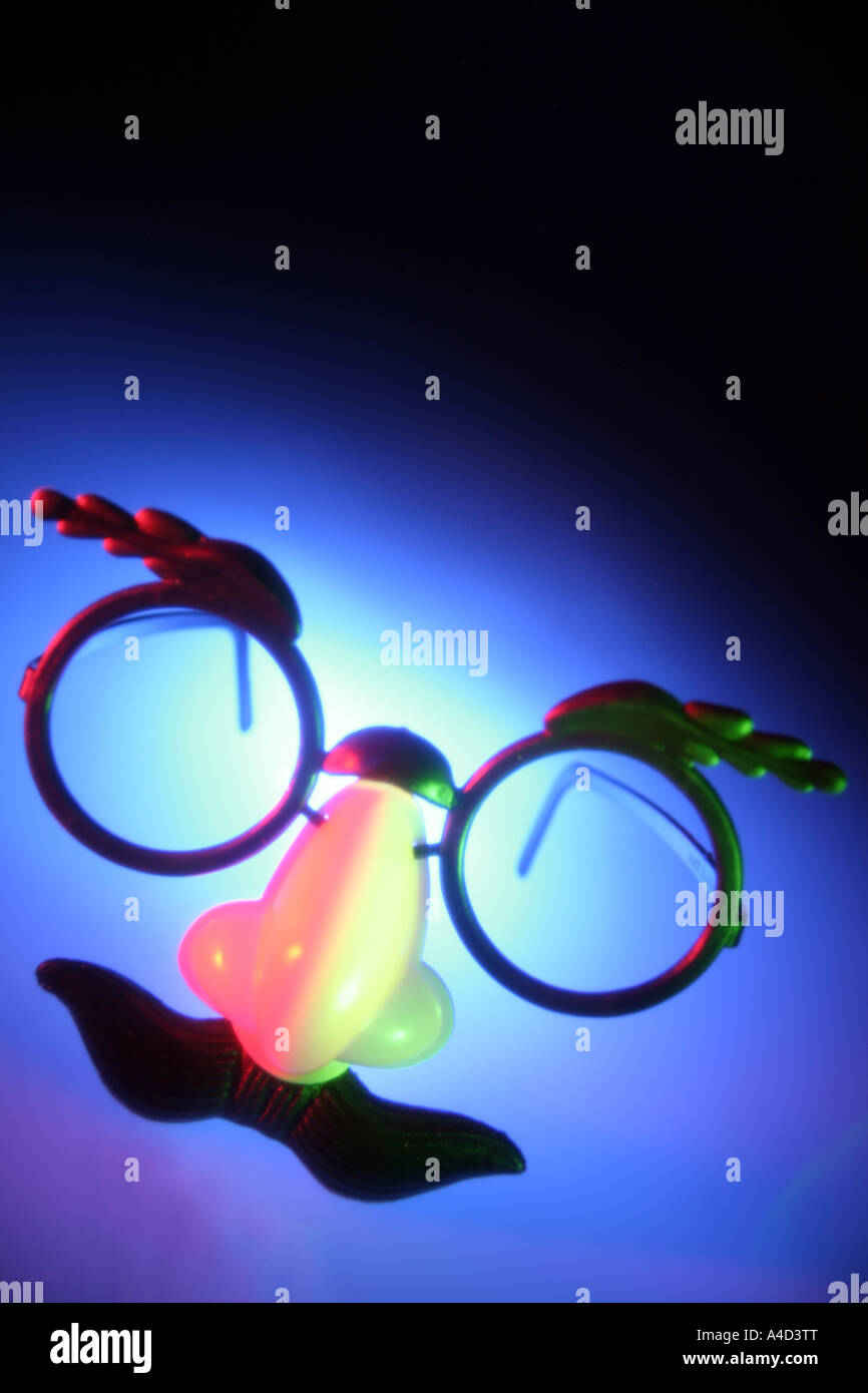 Funny glasses with fake nose Stock Photo Alamy