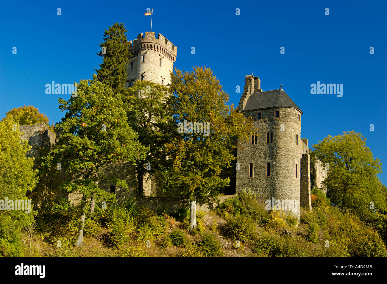 Lowenburg Castle near Gerolstein Germany Stock Photo