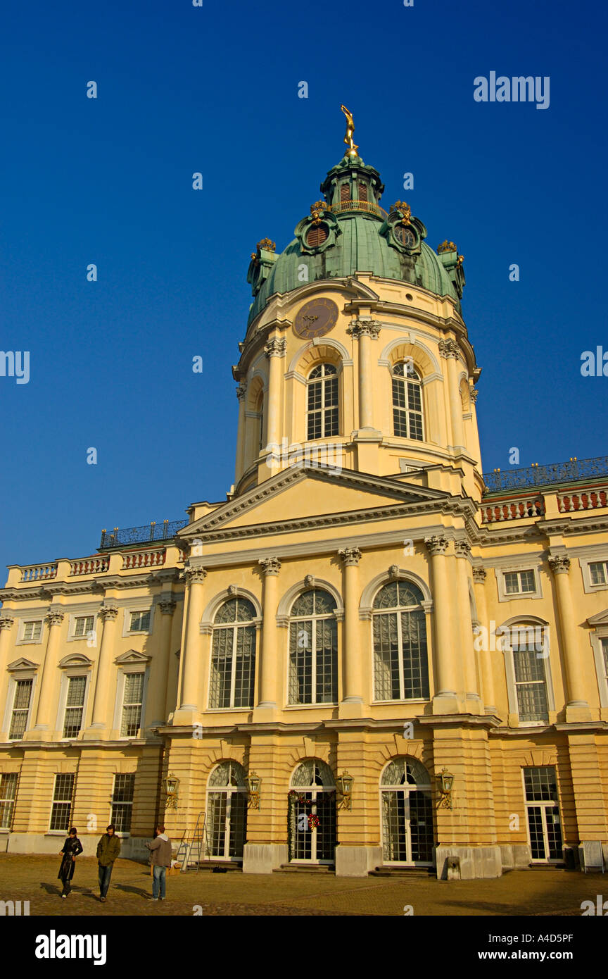 Charlottenburg Palace Berlin Germany Stock Photo