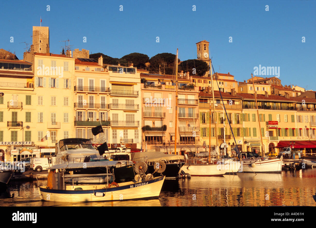 Cannes, Le Suquet, Alpes-Maritimes, 06, France, French Riviera, Cote d'Azur, Europe Stock Photo