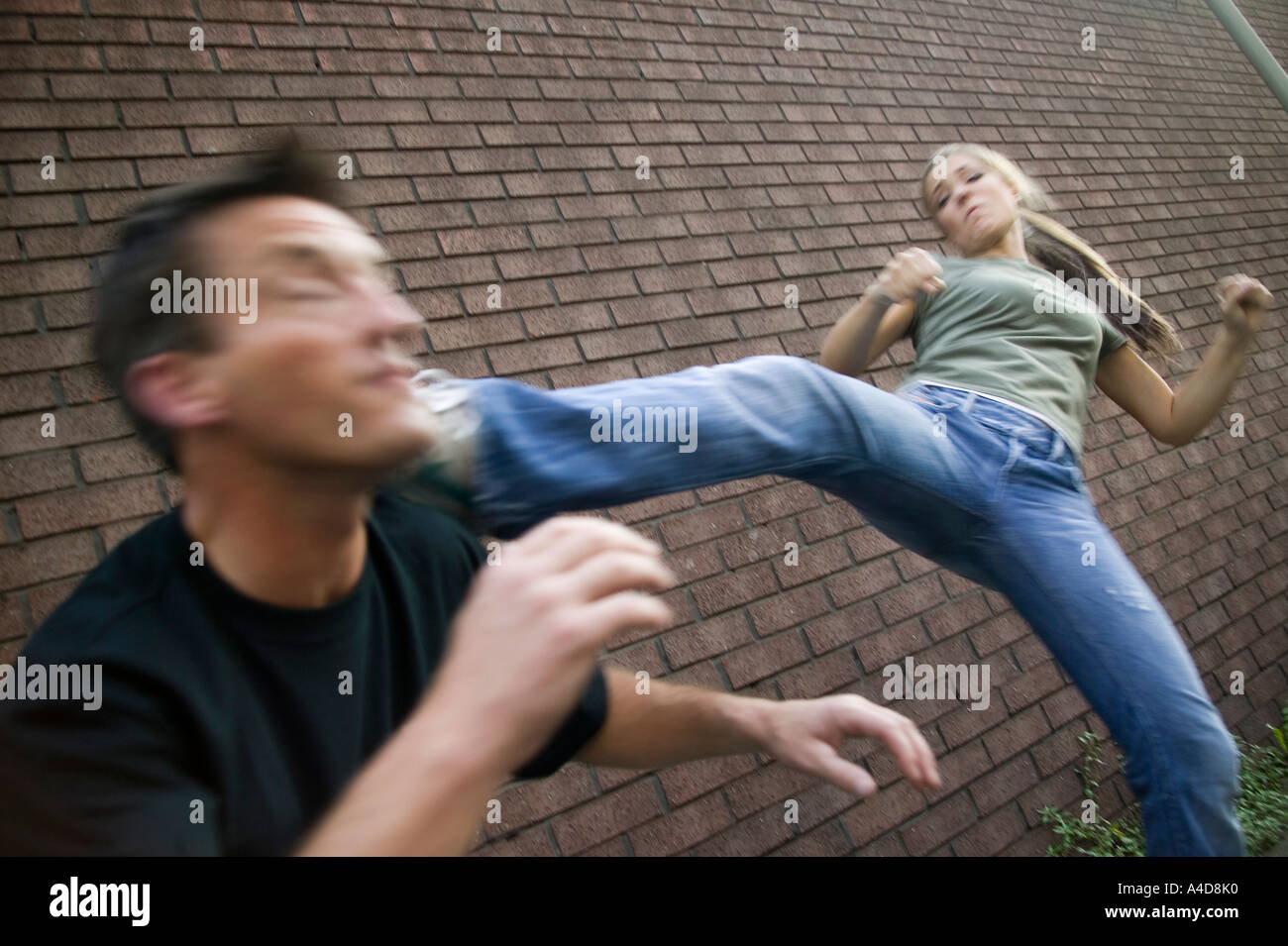 Female Self Defense Stock Photo 6293295