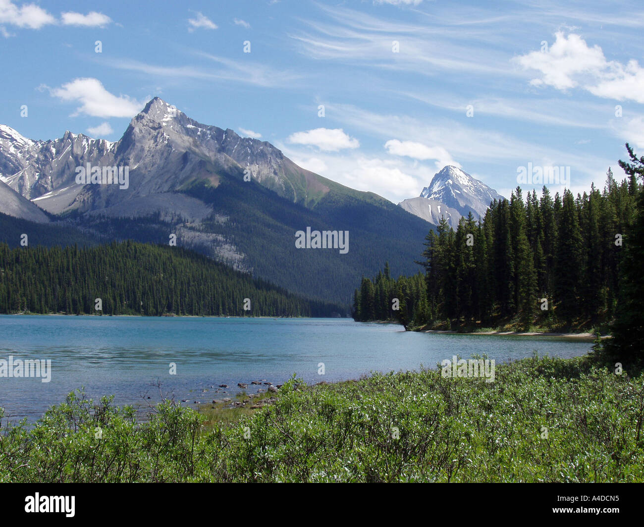 Maligne Lake Canada Stock Photo Alamy maligne-lake-canada-stock-photo-alamy