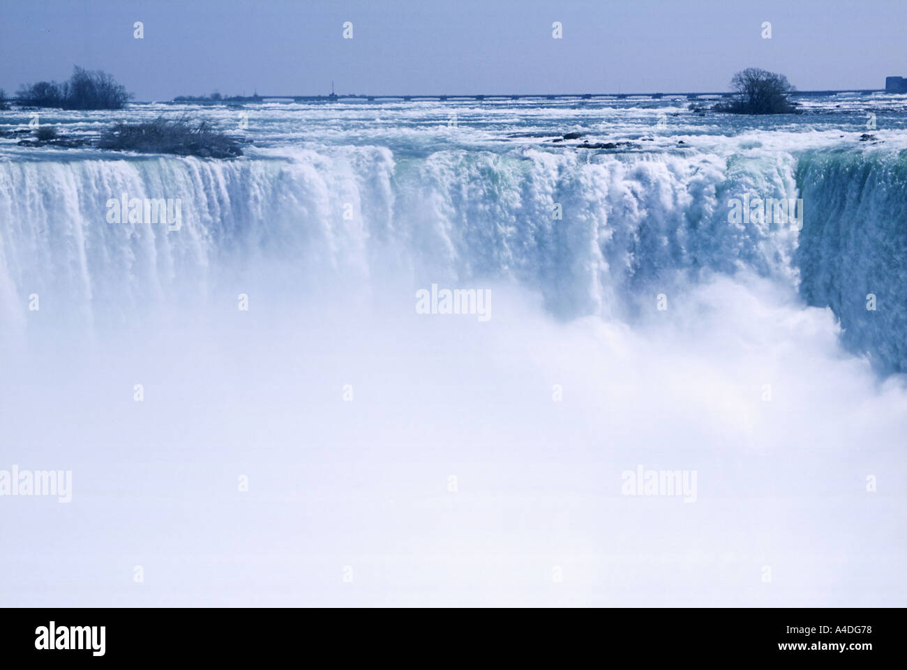 Niagara Falls. Canada, USA, border Stock Photo - Alamy