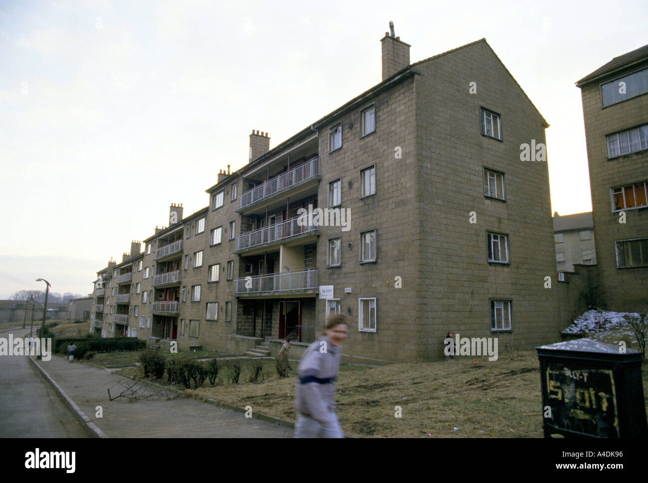Calvay housing estate, Glasgow, Scotland Stock Photo Alamy