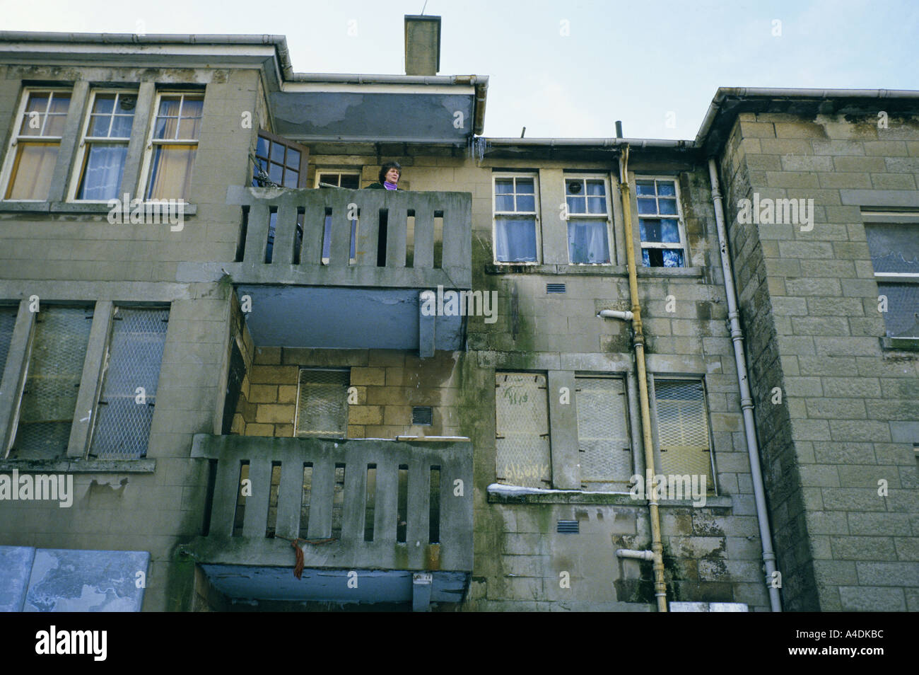 The Possil flats housing estates, Glasgow, Scotland Stock Photo Alamy
