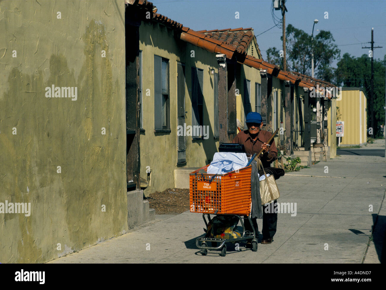 Poverty in Los Angeles, USA Stock Photo Alamy
