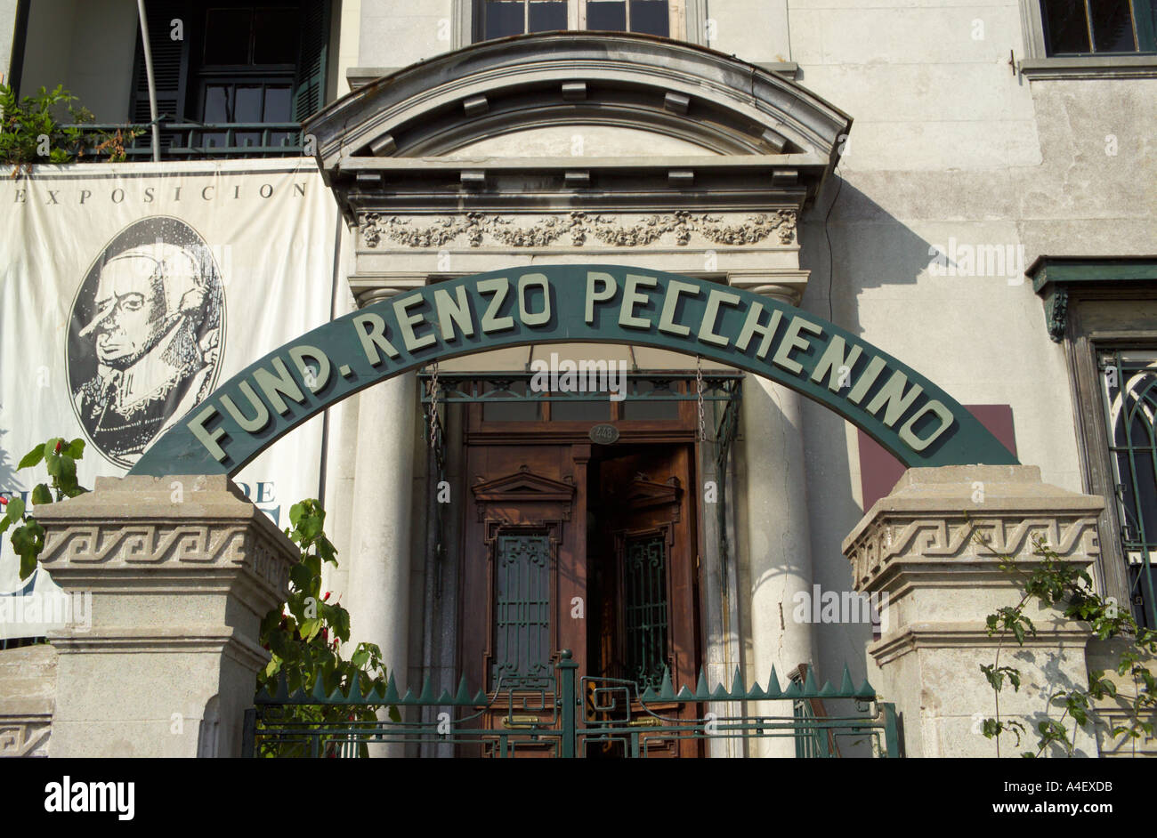 Renzo Pecchenino LUKAS Foundation Mirador de Lukas House Museum Paseo Gervasoni 448 Cerro Concepción Valparaiso Chile Stock Photo