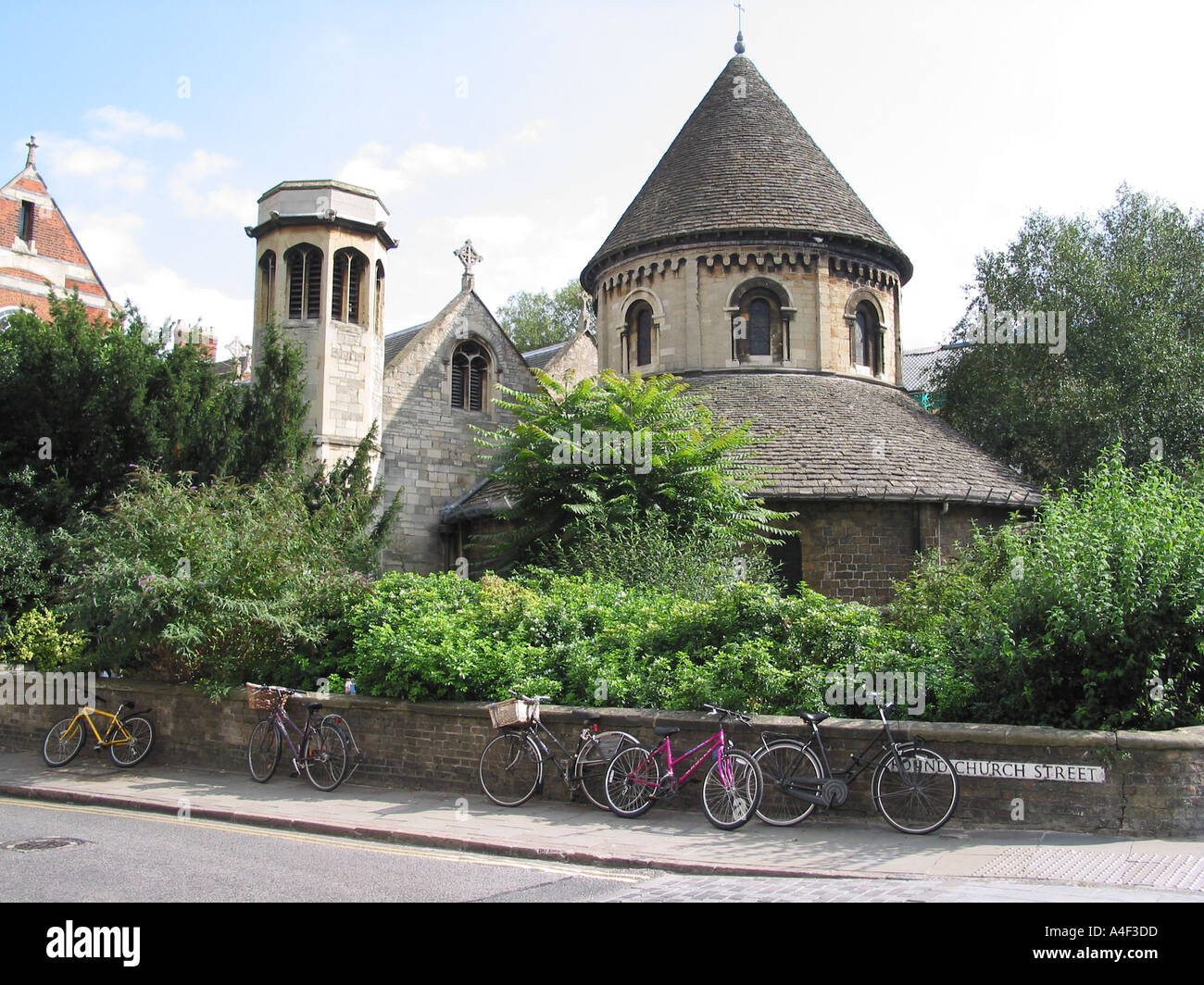 The Round Church or the Church of the Holy Sepulchre, Cambridge, Cambridgeshire, England, United Kingdom Stock Photo