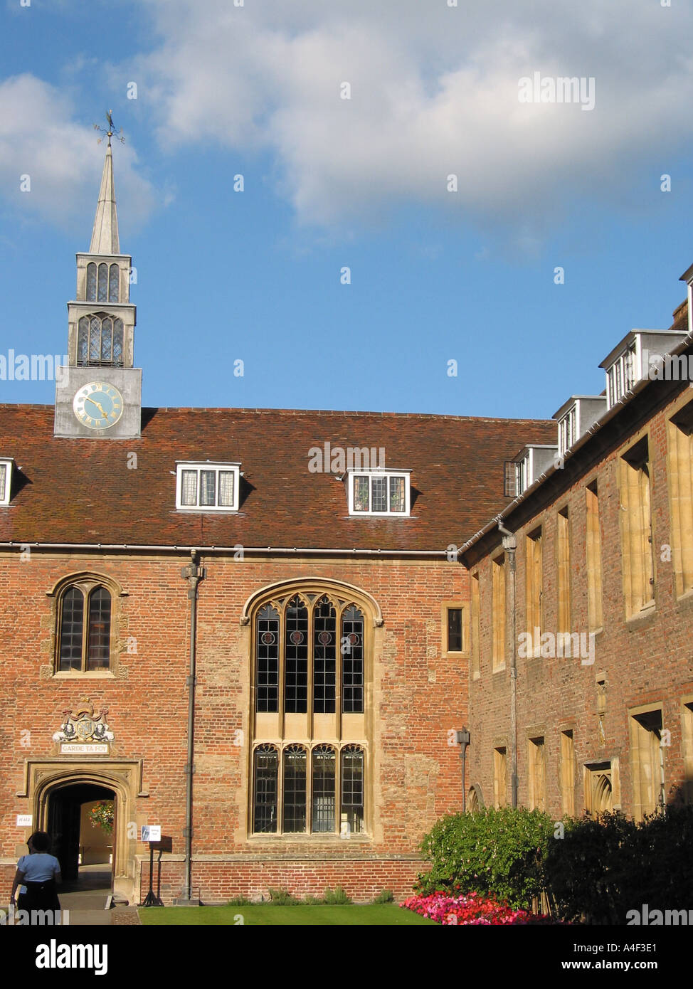 Magdalene College First Court, Magdalene Street, Cambridge, Cambridgeshire, England, United Kingdom Stock Photo