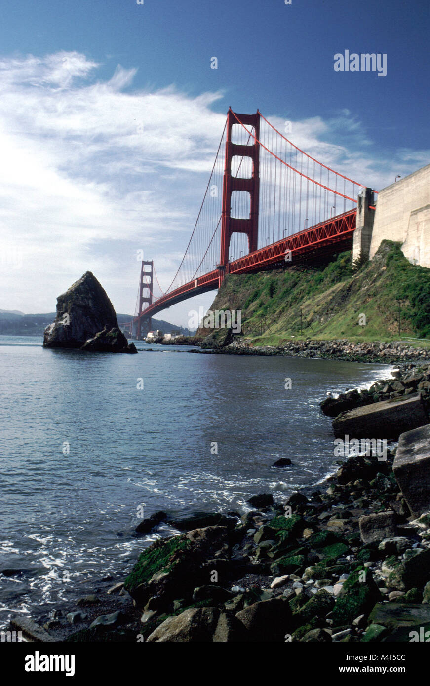 Golden Gate Bridge San Francisco California Stock Photo