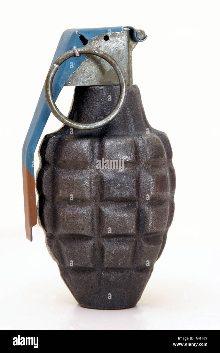 World War 2 Pineapple Grenade Stock Photo 6305768 Alamy