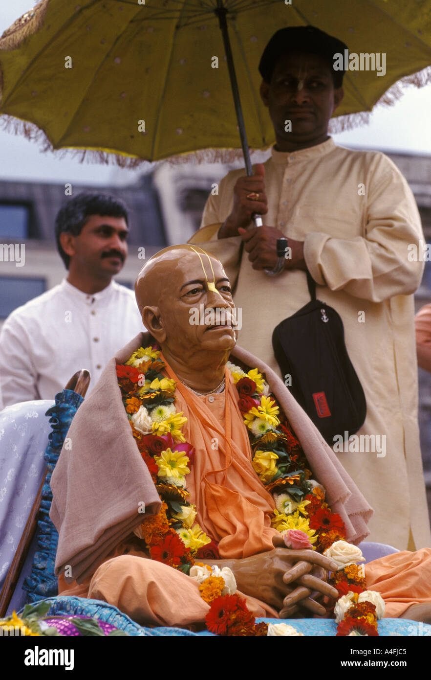 Hare Krishna devotee Stock Photo - Alamy