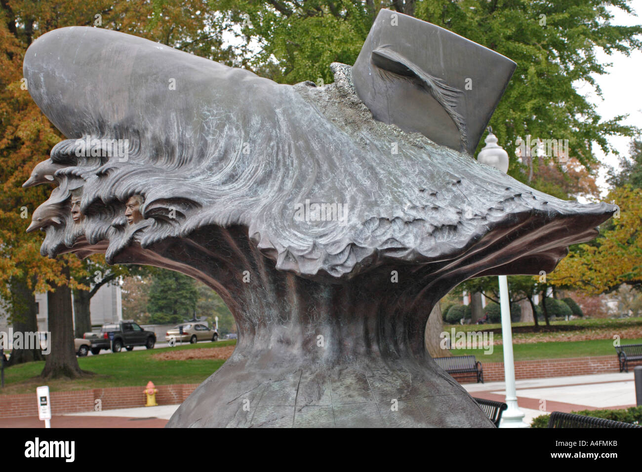 Submarine memorial, US Naval Academy, Annapolis, MD Stock Photo