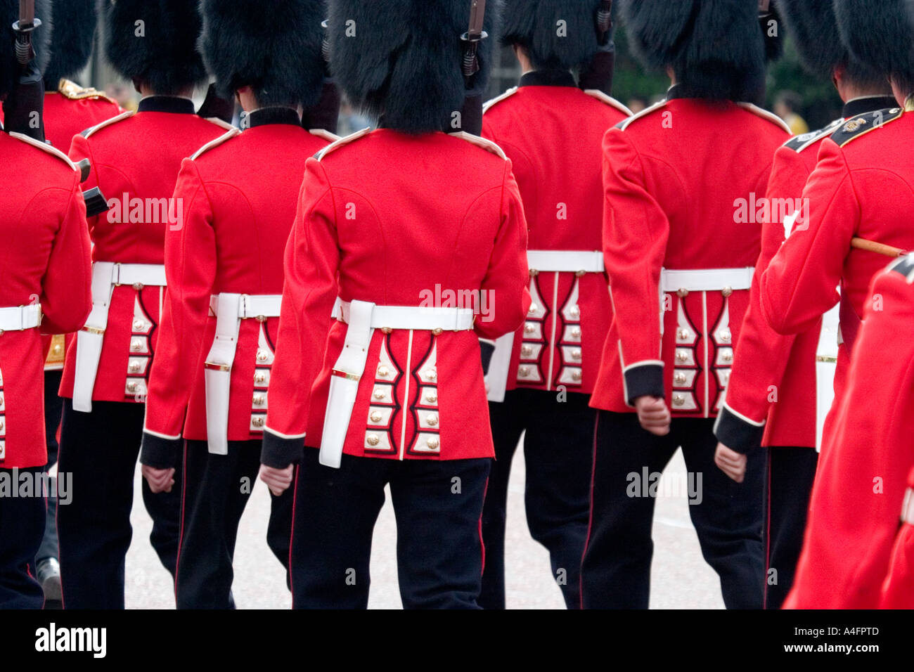 royal guards London England Stock Photo