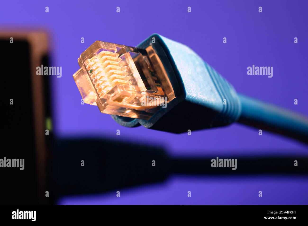 Cable telephone modem connectors hi-res stock photography and images ...