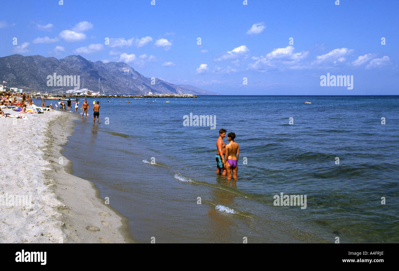 Kardamena beach island of Kos Greece Stock Photo Alamy
