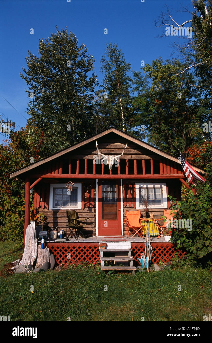 Cabin Grand Marais Minnesota Usa Stock Photo 3603532 Alamy