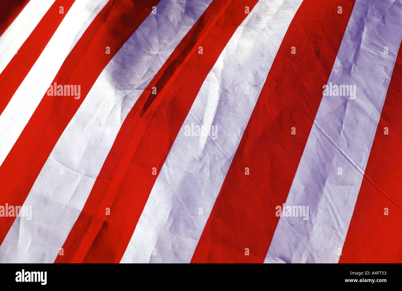red and white strips of an American flag Stock Photo Alamy