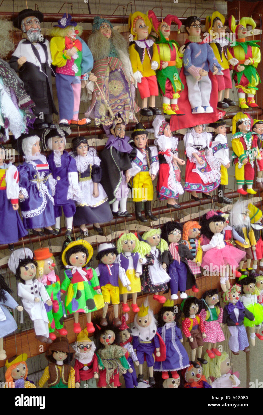 Puppets in Prague Stock Photo Alamy