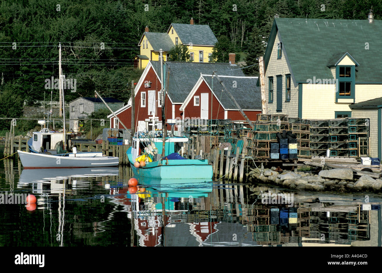 Northwest Cove harbor Nova Scotia Stock Photo - Alamy