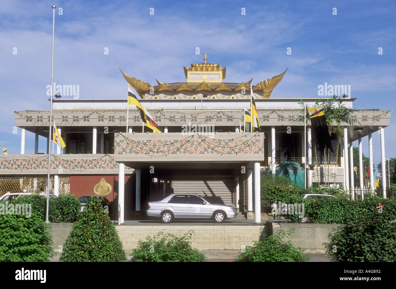 Brunei Lapau Royal Ceremonial Hall Stock Photo Alamy