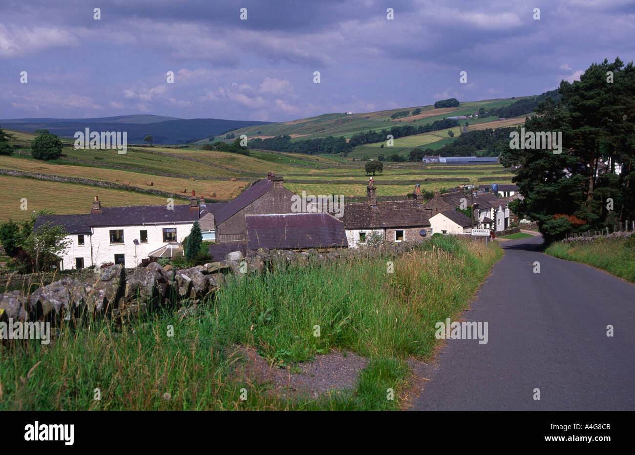 Alston village Cumbria northern Pennines England Stock Photo - Alamy