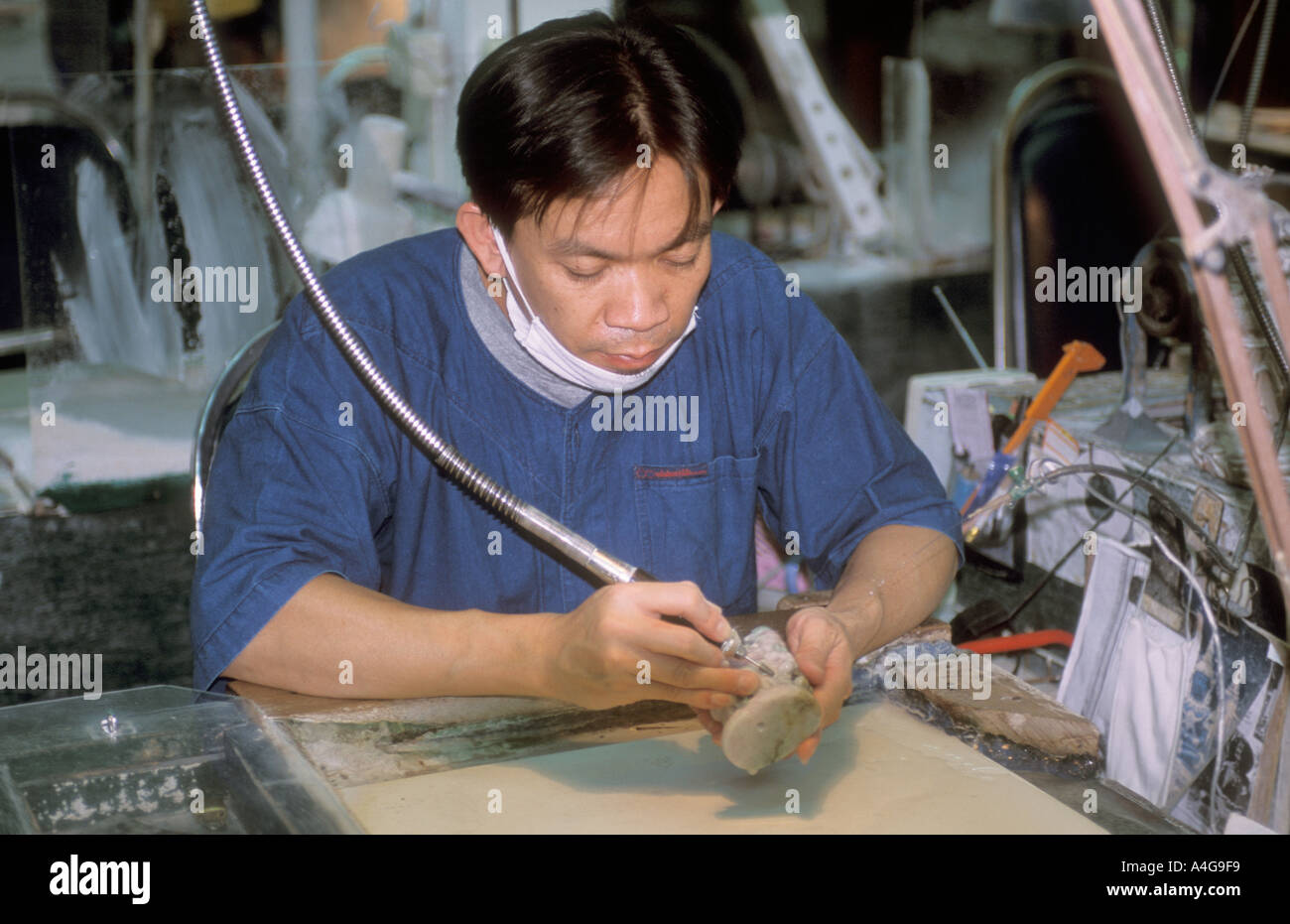 Polishing jade hires stock photography and images Alamy