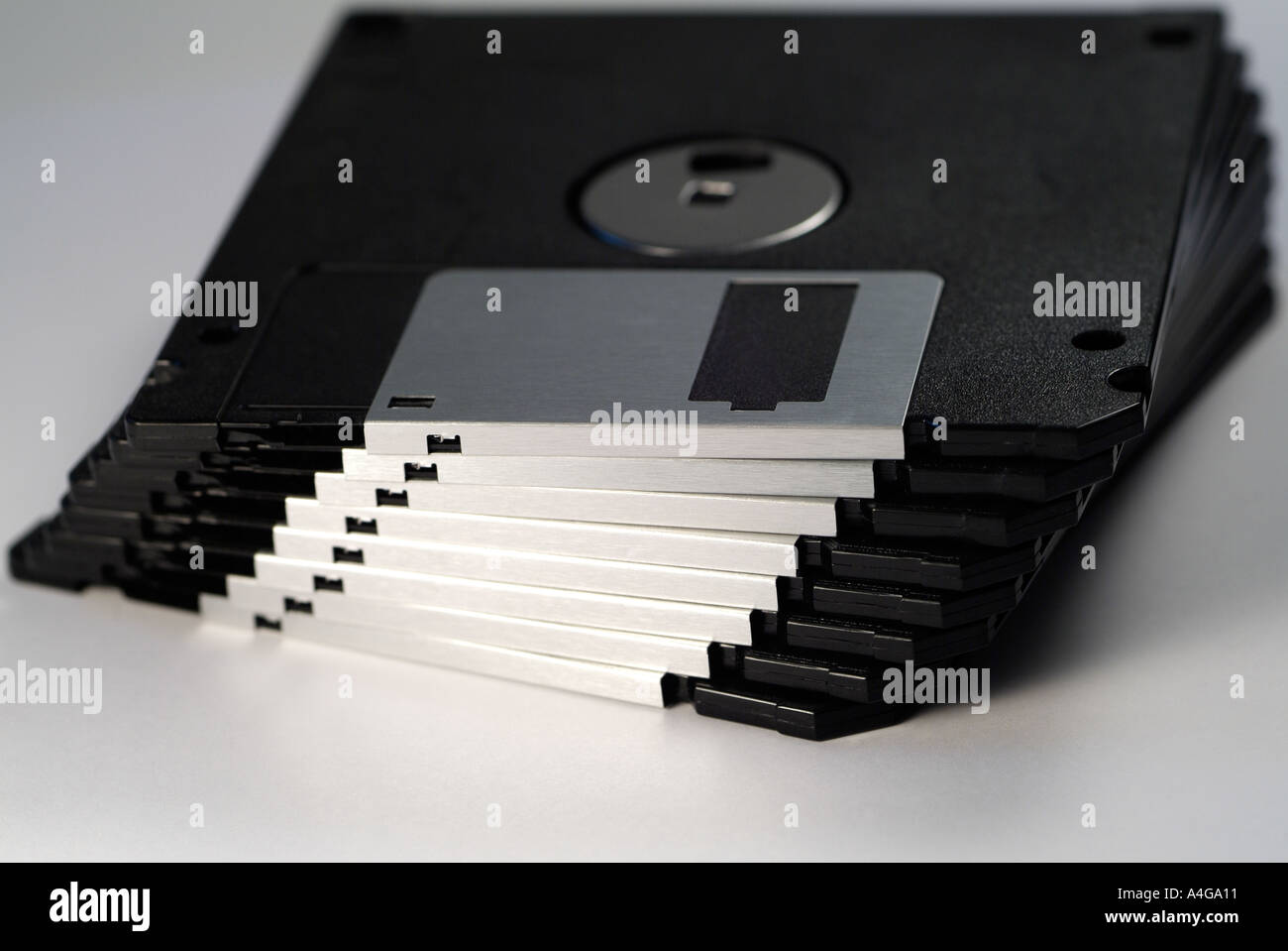 Computer Floppy Disks in a Stack Stock Photo Alamy