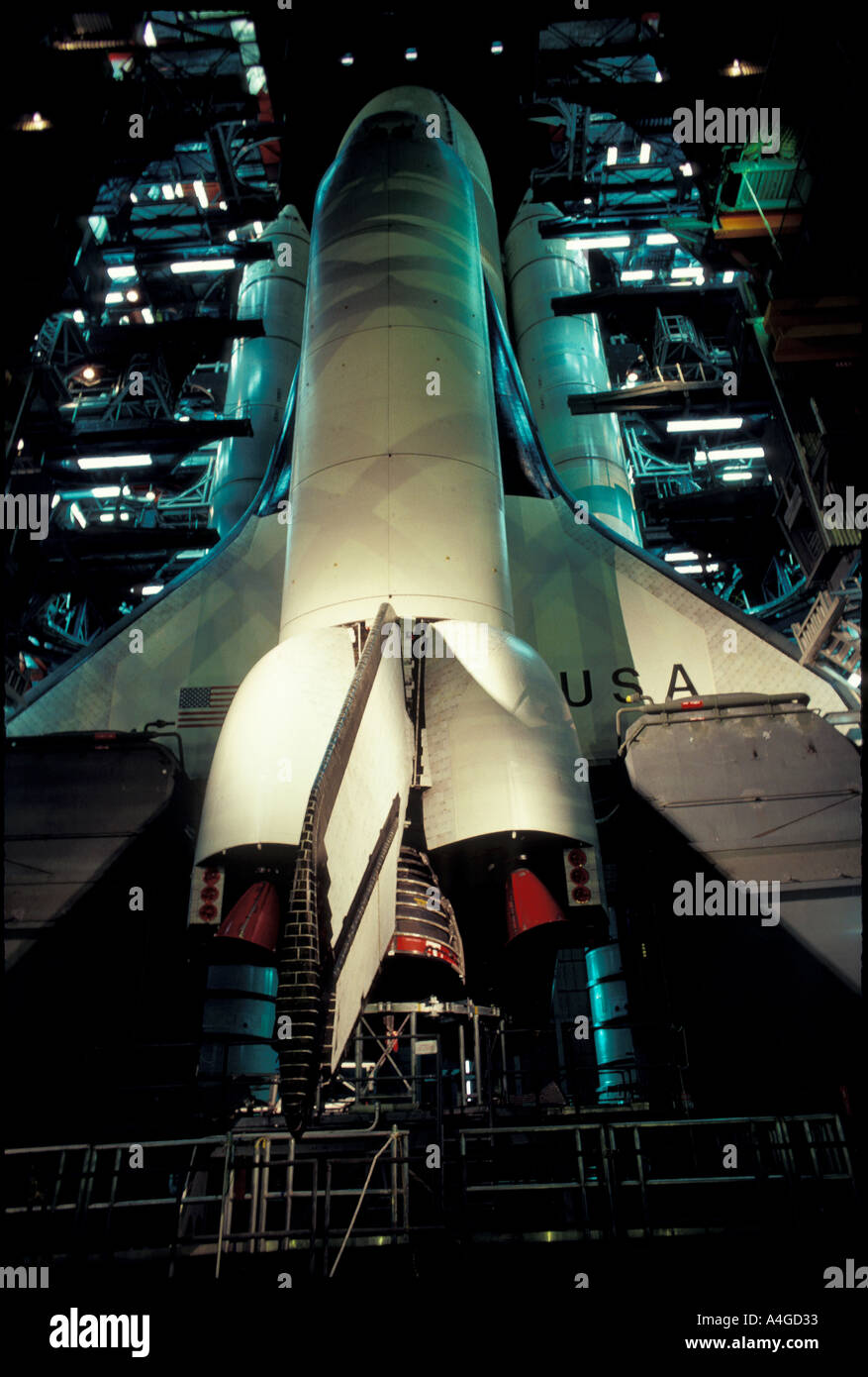 SCIENCE SPACE SHUTTLE Stock Photo