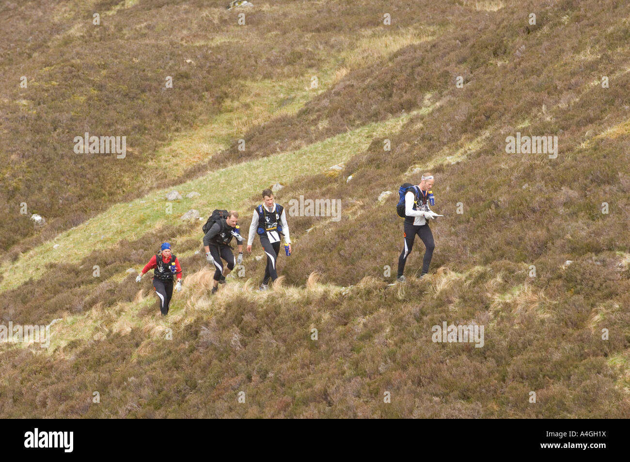 Wilderness Racing Competitors on the Wilderness ARC adventure race 2006 Stock Photo - Alamy