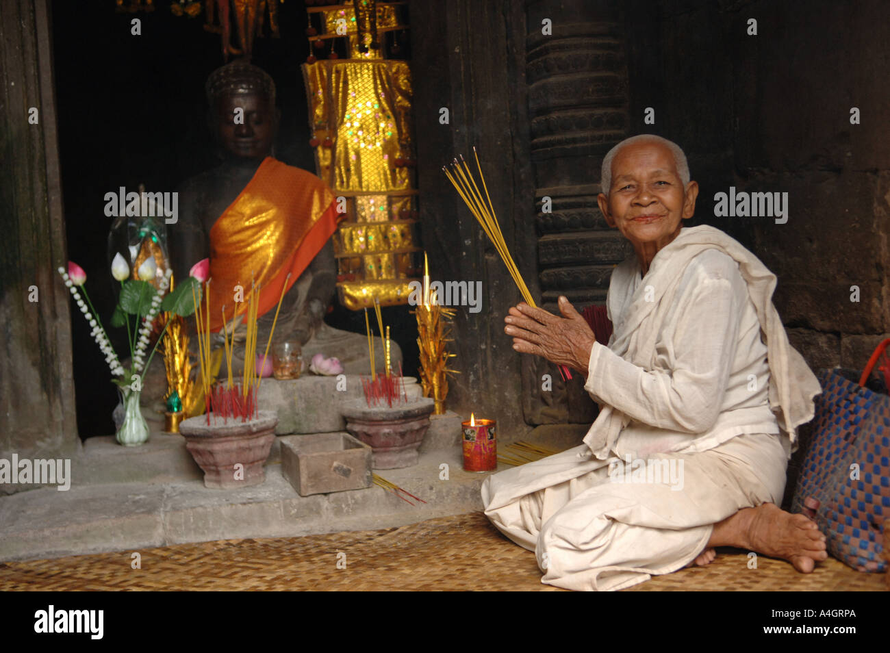 Angkor Wat Siem Reap Cambodia Stock Photo