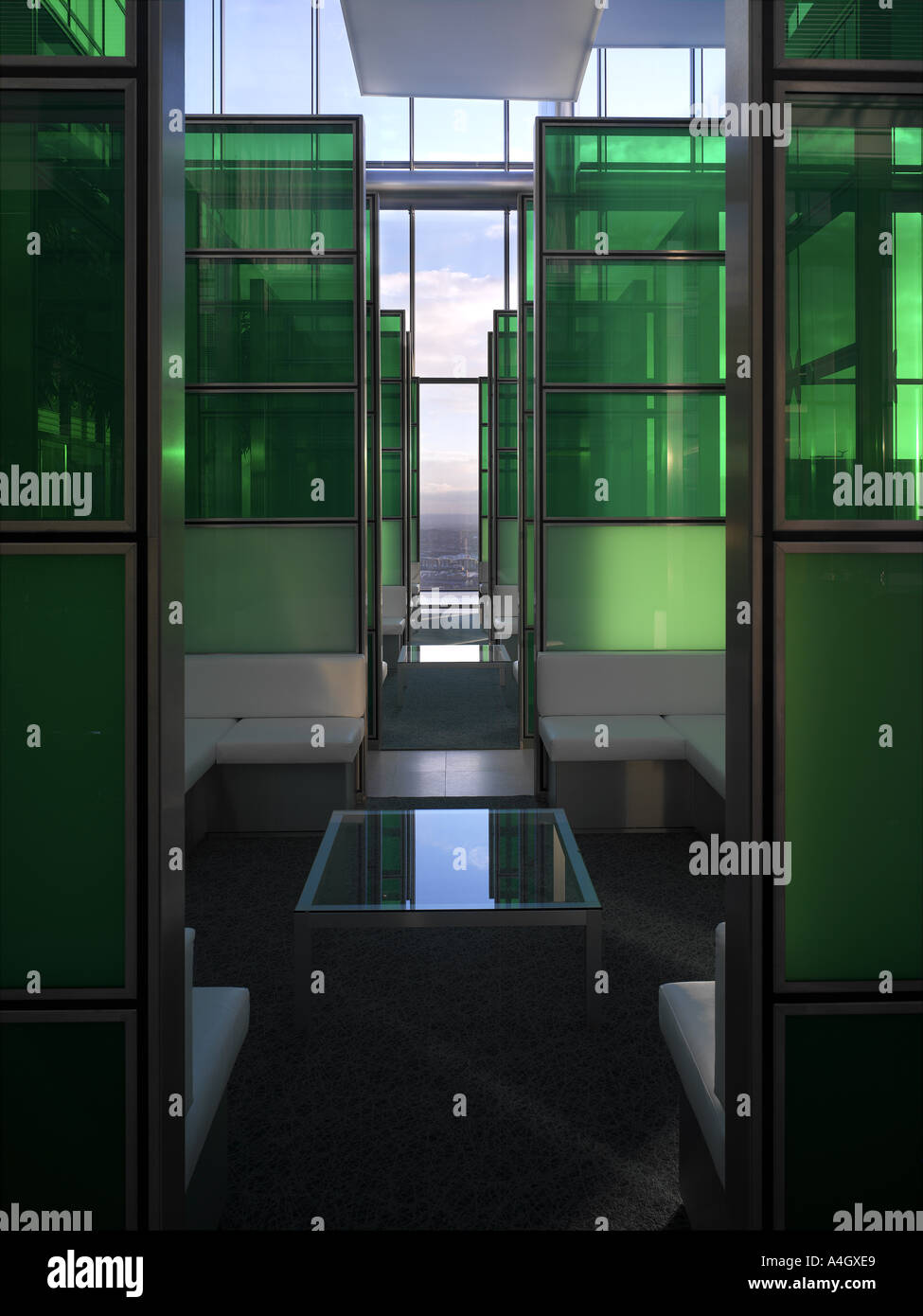 Barclays canary wharf interior hi-res stock photography and images - Alamy