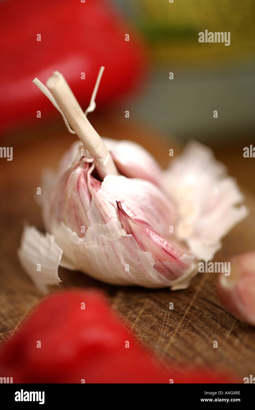 Garlic clove Stock Photo