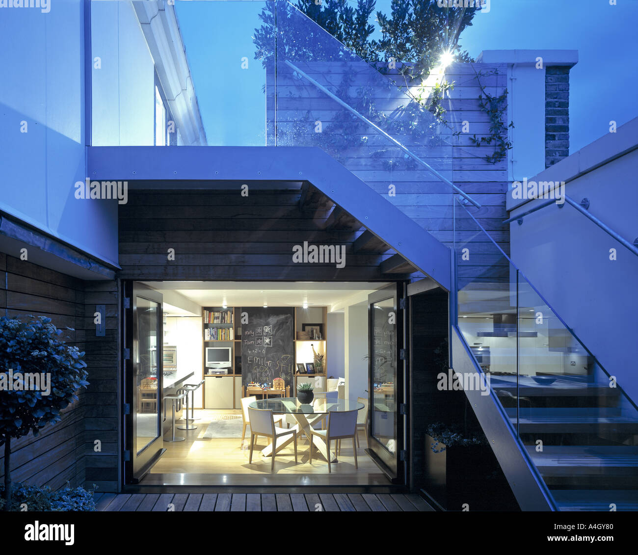 Picture of PENTHOUSE APARTMENT, LONDON, UK Stock Photo - Alamy