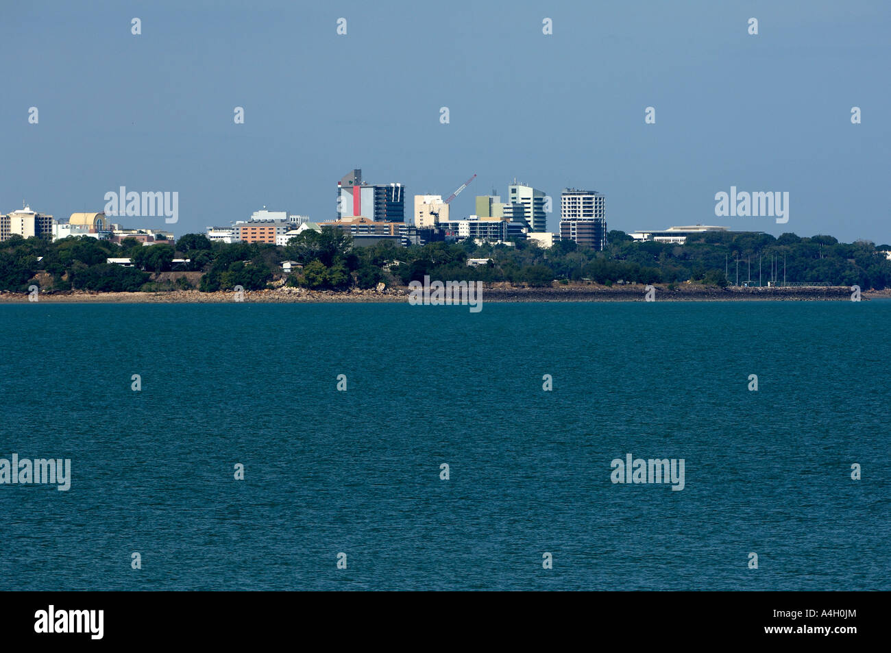 Skyline of darwin, Northern territory, Australia Stock Photo