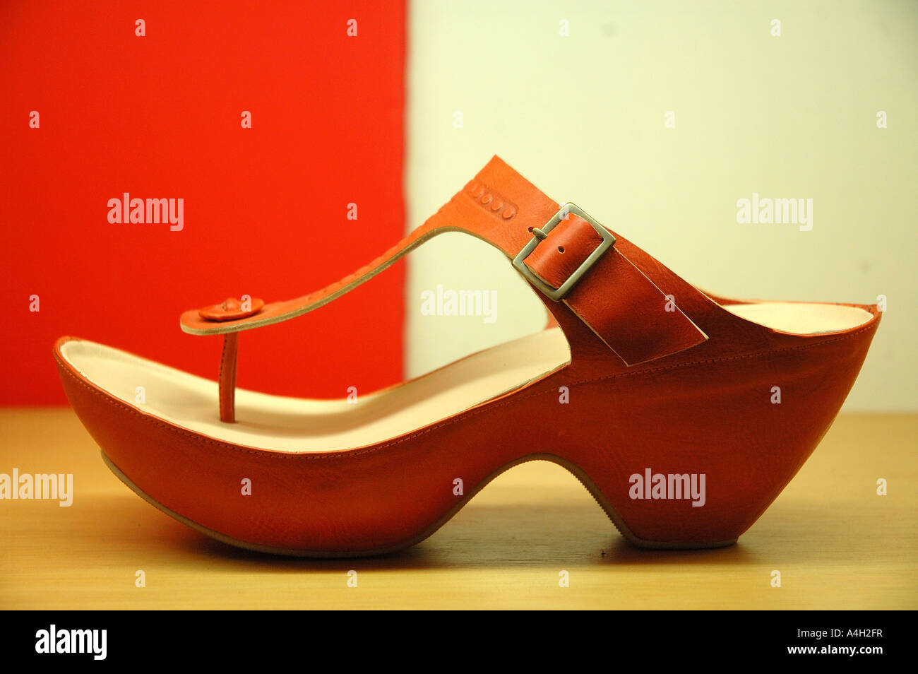 Catalan shoe design by Jaime Serramalera, Borne district, Barcelona, Catalonia, Spain, Europe Stock Photo