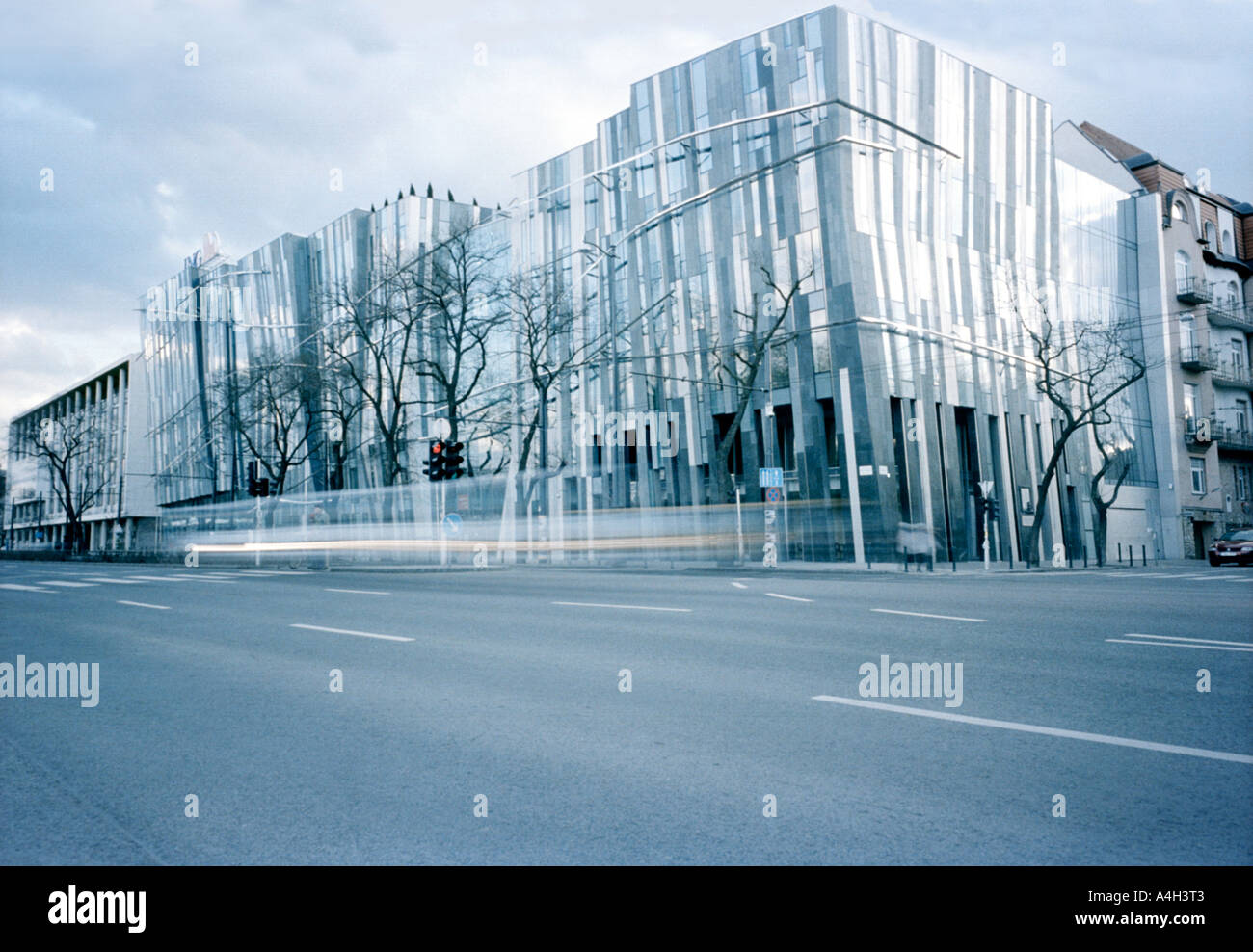 View of the ING bank building in Budapest, Hungary Stock Photo - Alamy