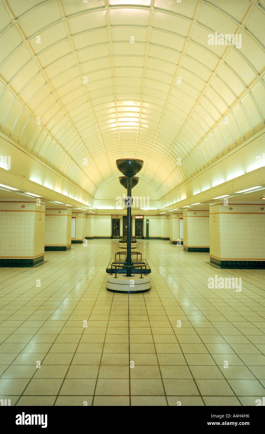 modernist design of Gants Hill tube station in London Stock Photo Alamy