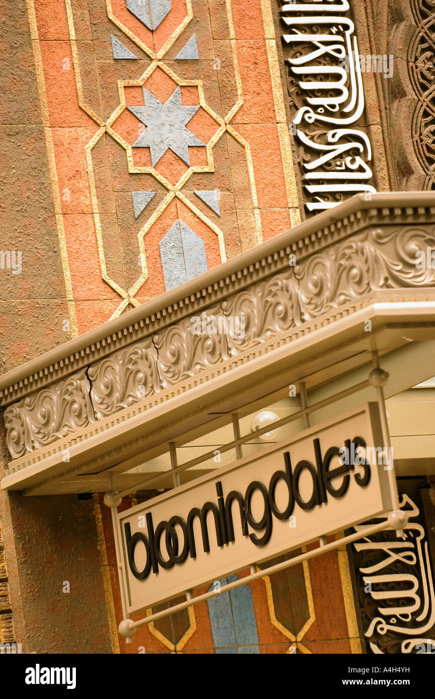 Bloomingdales storefront sign Chicago Illinois Stock Photo Alamy