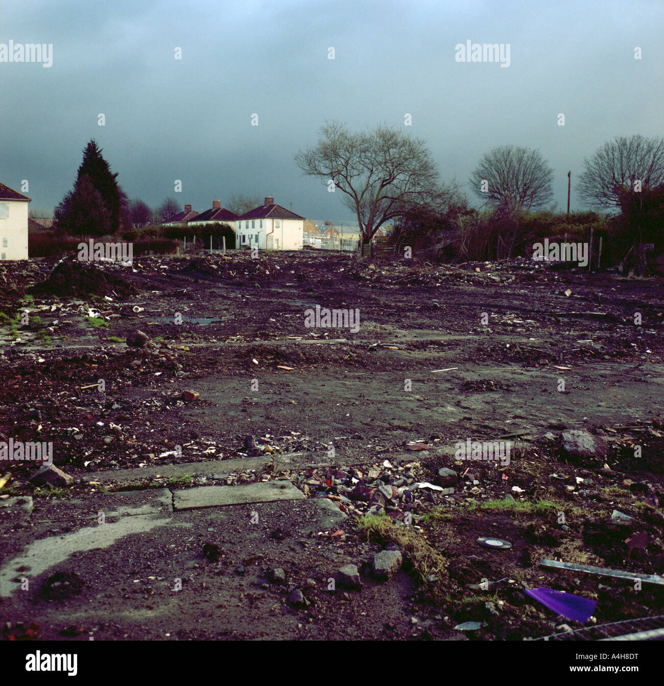Brownfield site, Bristol Stock Photo Alamy