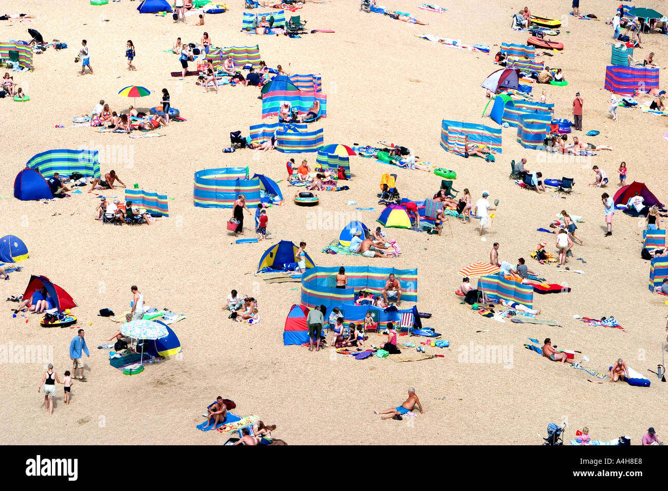 Blackpool Sands beach in the South Hams of Devon England Stock Photo