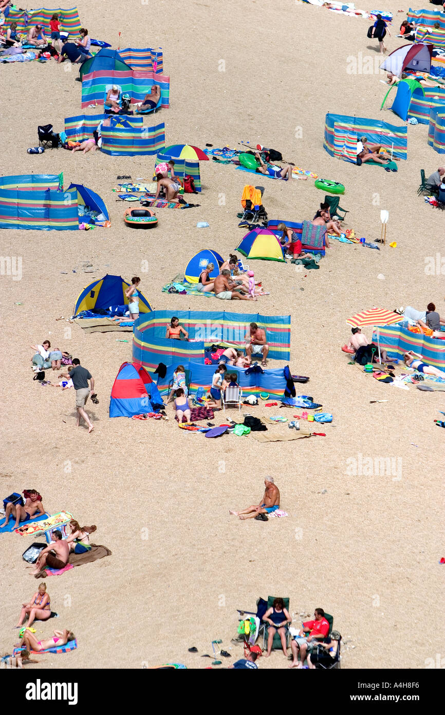 Blackpool Sands beach in the South Hams of Devon England Stock Photo