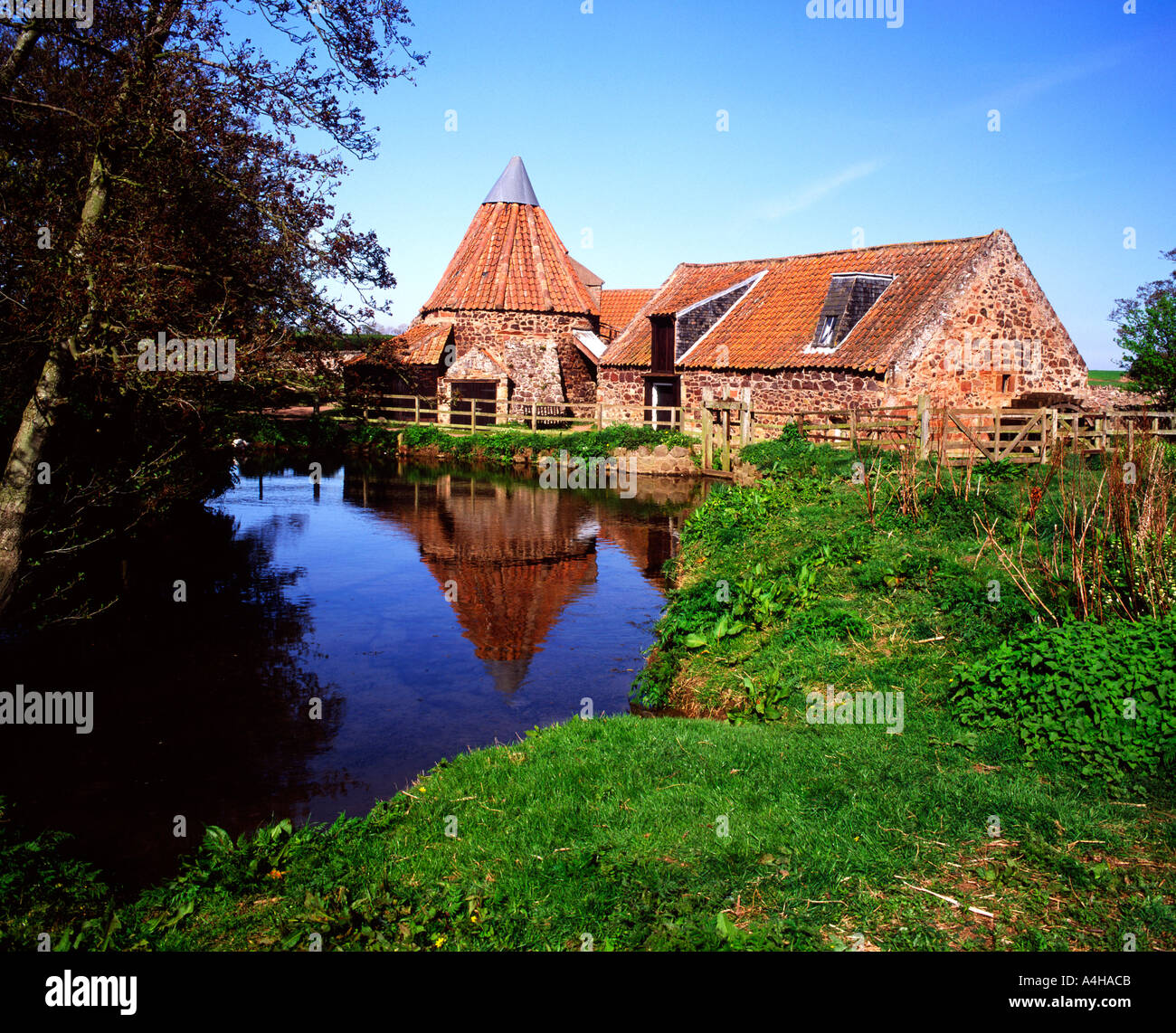 Preston Mill, East Linton, East Lothian Stock Photo Alamy