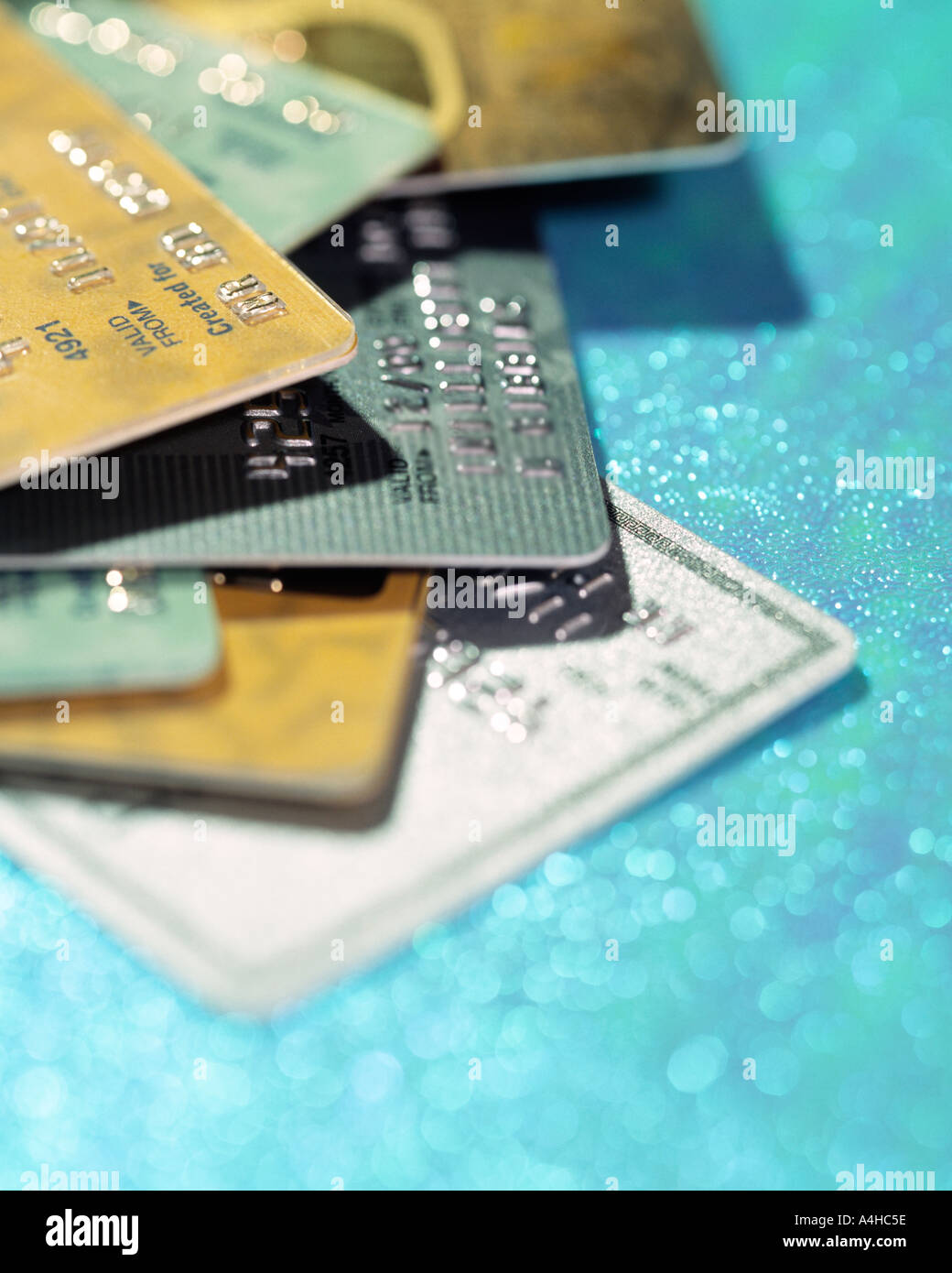 Credit Cards Stock Photo