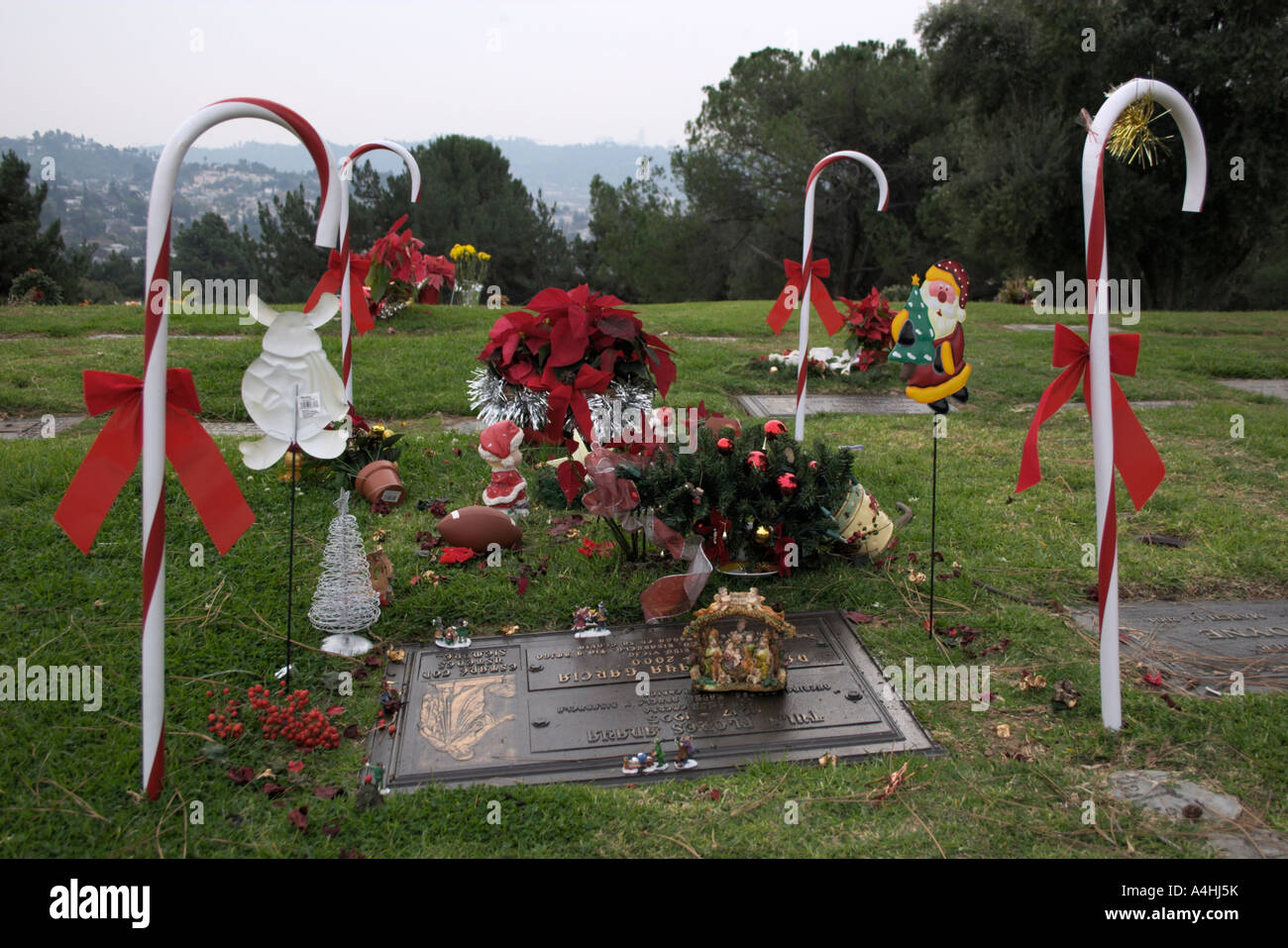 Forest Lawn Cemetery in Glendale, California, USA Stock Photo Alamy