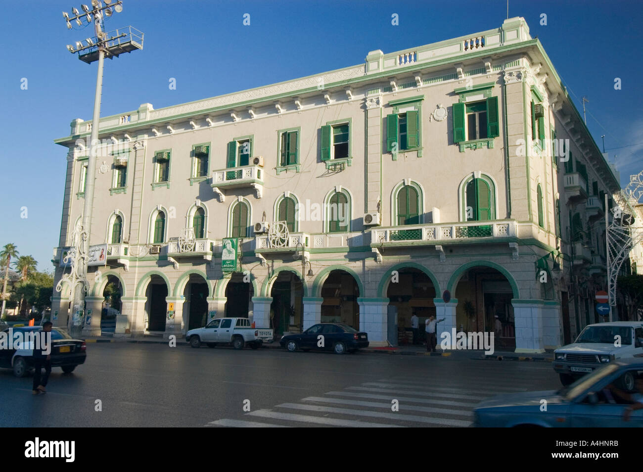 Italian colonial building at green square, Tripolis, Tripoli, Libya