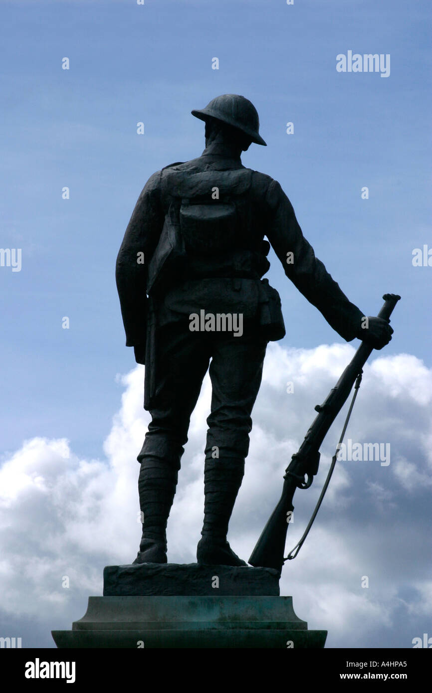 Statue of British Soldier 2 Stock Photo Alamy